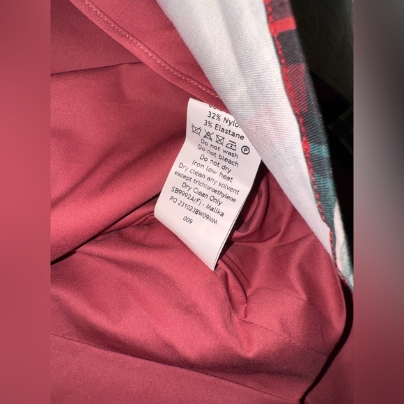 House of CB Checkered Mini Dress - Green and Red - Picture 6 of 6